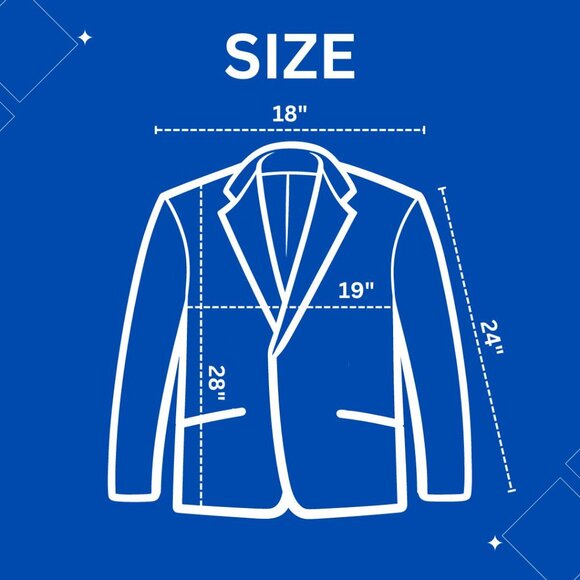 Vitale Barberis Canonico Blue Wool Sport Coat Blazer Men's Size 36 Made In Italy - Picture 12 of 12